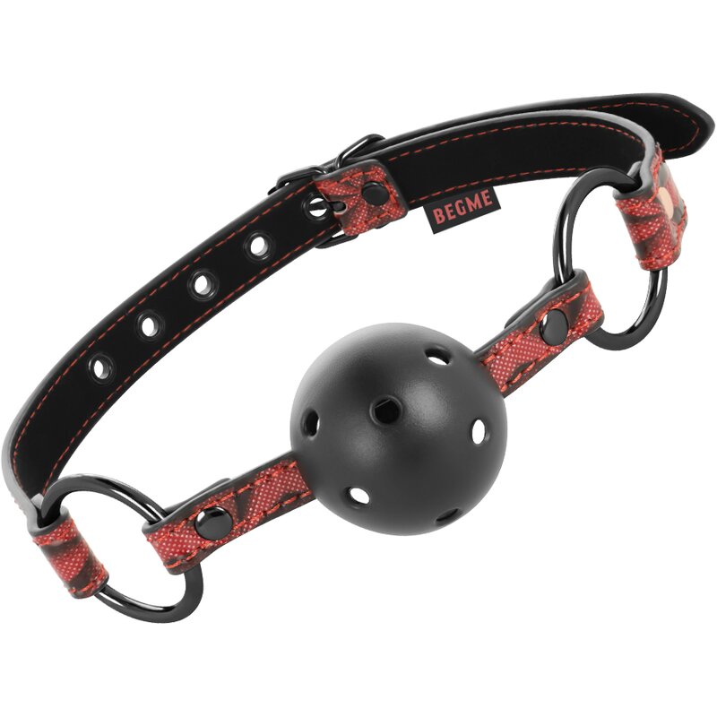 Begme Red Edition Mordaza Cuero Vegano 6 begme red edition mordaza cuero vegano 8435565929145