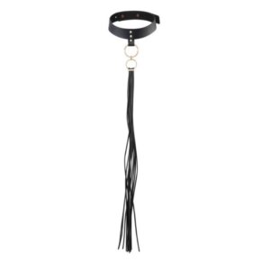 Bijoux Indiscrets Maze Collar Con Flecos Negro 8436562011178