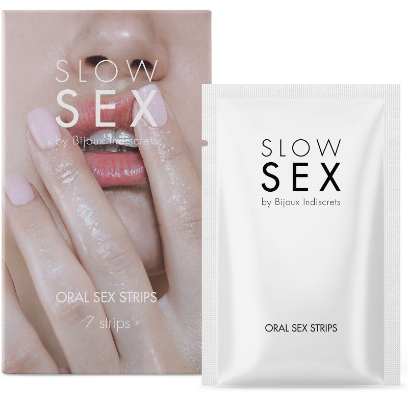 Bijoux Slow Sex Oral Sex Strips 6 bijoux slow sex oral sex strips 8436562013899