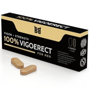 Black Bull 100% Vigoerect Potenciador Para Hombre 4 Cápsulas 8435566040757