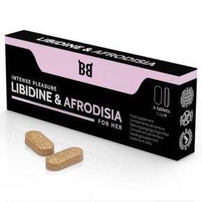 Black Bull Libidine & Afrodisia Placer Intenso Para Mujer 4 Cápsulas 8435566040795