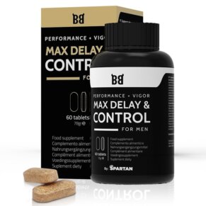 Black Bull Max Delay & Control Máximo Rendimiento Para Hombre 60 Cápsulas 8435565938819