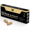 Black Bull Max Pause & Vitality Retardante Para Hombre 4 Cápsulas 8435566040771