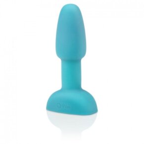 B-Vibe Rimming Control Remoto Anal Plug Petite Teal 4890808196786