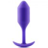 B-Vibe Snug Plug Anal 2 Lila 4890808196731