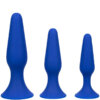 Calexotics Admiral Kit 3 Plug Anal Azul 2 Calexotics Admiral Kit 3 Plug Anal Azul 716770105158