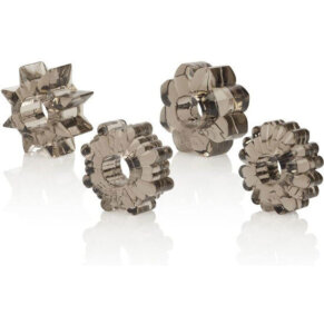 Calexotics Basic Set 4 Anillas Pene Tpr 716770057471