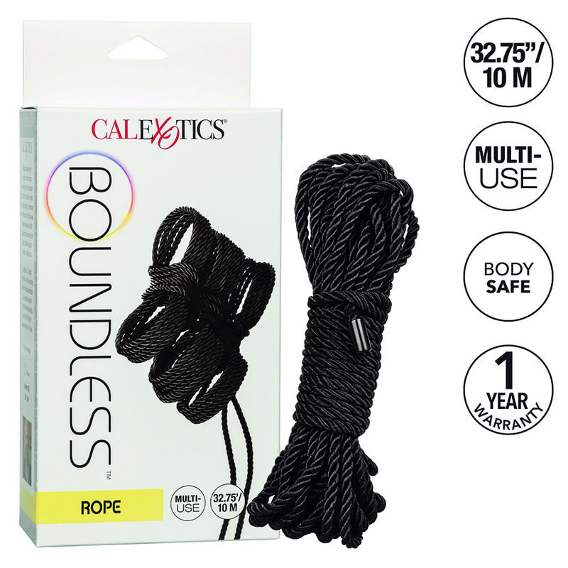 Calexotics Boundless Cuerda 10M Negra 6 calexotics boundless cuerda 10m negra 716770097118