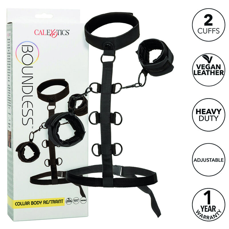 Calexotics Boundless Sujección Del Cuerpo Y El Cuello 6 calexotics boundless sujeccion del cuerpo y el cuello 716770104090