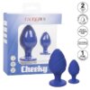Calexotics Cheeky Plugs Anales Lila 716770097019