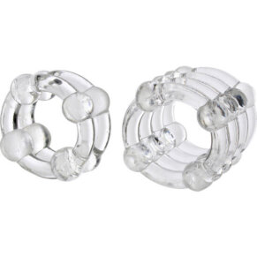 Calexotics Colt Enhancer Rings Anillos Para El Pene Transparentes 716770040152