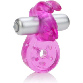 Calexotics Micro Vibe Arouser Bunny Anillo Vibrador Rosa 716770040916