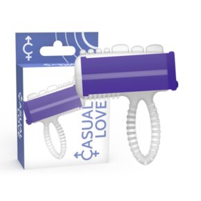 Casual Love Ring Vibrador Lengua Lila 2179852179856