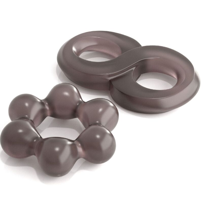 Classix Set 2 Anillos Pene Gris 6 classix set 2 anillos pene gris 603912760804