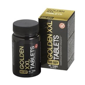 Cobeco Big Boy Golden Xxl Capsulas Aumento Del Pene 45 Caps 8718546543500
