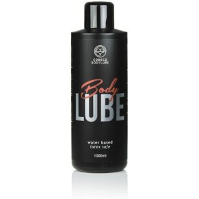 Cobeco Bodylube Body Lube Lubricante Base Agua Latex Safe 1000 ml 8717344173834
