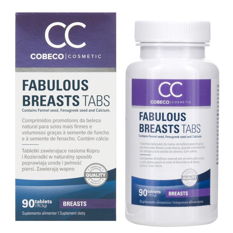 Cobeco Cc Fabulous Breasts Aumentador De Senos 90 Capsulas Es 4 cobeco cc fabulous breasts aumentador de senos 90 capsulas es 8718546543968