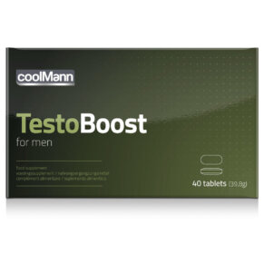 Cobeco Coolmann Testo Boost Potenciador Con Tribulus Terrestris 40 Tabs 8718546549427
