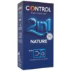 Control Duo Natura 2-1 Preservativo + Gel 6 Uds 8411134140494