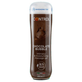 Control Gel De Masaje 3 En 1 Chocolate Bubble 200 ml 8058664162307
