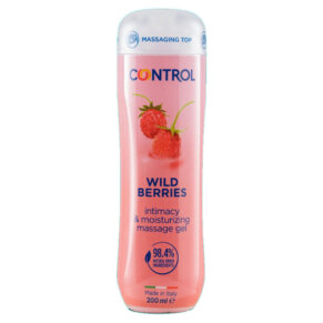 Control Gel De Masaje 3 En 1 Wild Berries 200 ml 8058664162338