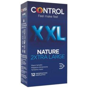 Control Nature 2Xtra Large Preservativos Xxl 12 Unds 8852961022001
