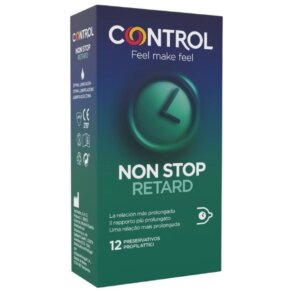 Control Non Stop Retard Preservativos 12 Unidades 8411134140616