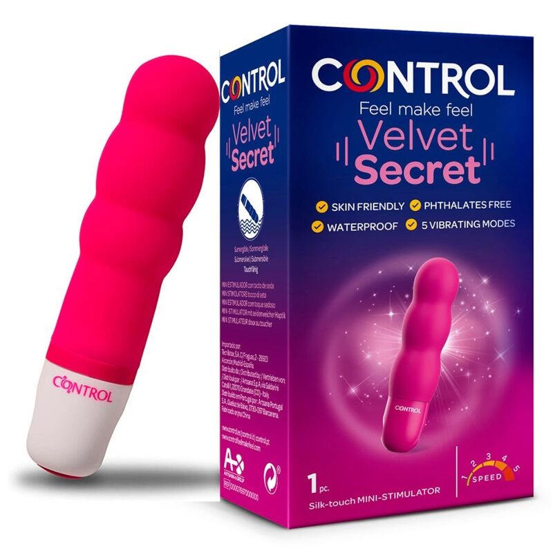 Control Velvet Secret Mini Estimulador 6 control velvet secret mini estimulador 8411134131003