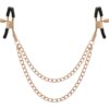 Coquette Chic Desire Fantasy Pinzas Metalicas Pezones Con Cadena 8435565930448