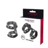Darkness Anillo Pene Y Testiculos Ajustable Leather 8435565912116