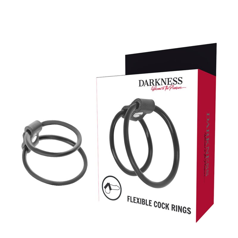 Darkness Anillos Pene Duo Potenciadores. 6 darkness anillos pene duo potenciadores 8435565912109