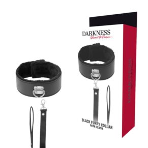 Darkness Collar Forrado Con Cadena Titanium 8435565911997