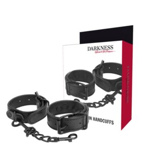 Darkness Esposas Ancho Fino Texturizadas 8435565912055