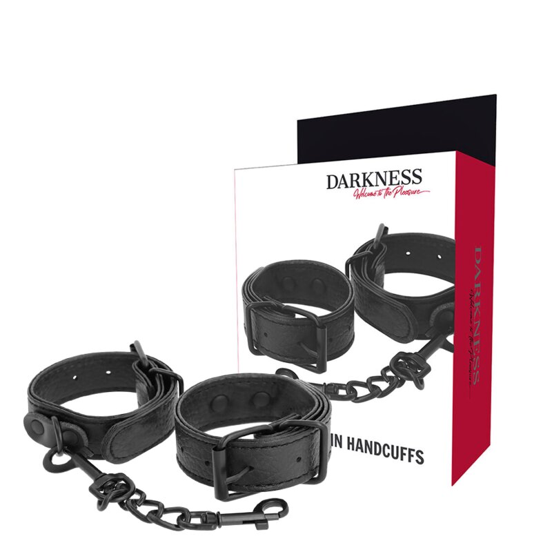 Darkness Esposas Ancho Fino Texturizadas 6 darkness esposas ancho fino texturizadas 8435565912055