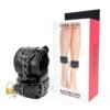 Darkness Esposas Cuero Ajustables Tobillos Negro Con Candado 8435565904029