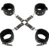 Darkness Esposas De Cuero Para Pies Y Manos Negro 3 Darkness Esposas De Cuero Para Pies Y Manos Negro 8435565903985