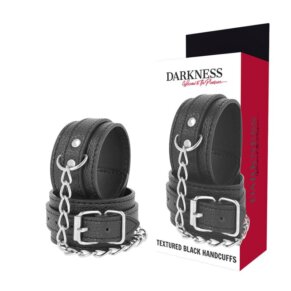 Darkness Esposas Leather Negro Textura 8435565911935