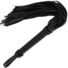 Darkness Látigo Bondage Negro 42cm Leather 8435565903701