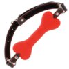 Darkness Mordaza Silicona Hueso Rojo 8435565903374