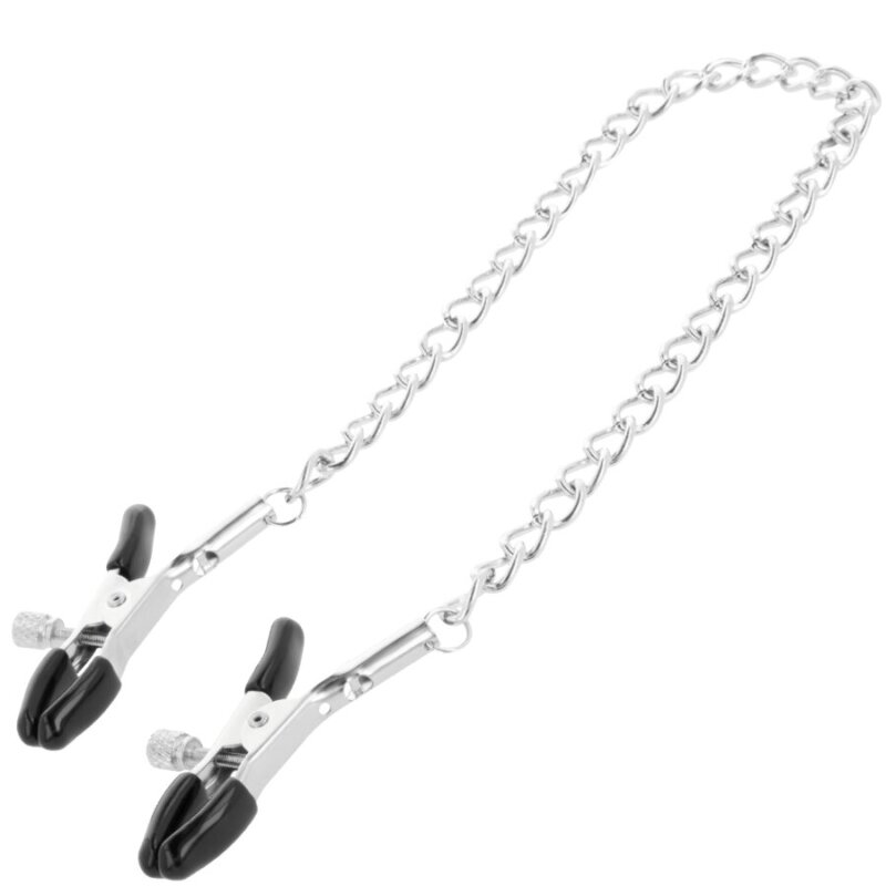 Darkness Pinzas Ajustables Para Pezones Ajustables Metal 4 darkness pinzas ajustables para pezones ajustables metal 8435565904678