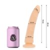Delta Club Toys Dildo Natural Silicona Medica 20 cm -O- 4 cm 8435565924546