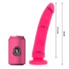 Delta Club Toys Dildo Rosa Silicona Medica 23 cm -O- 4.5 cm 8435565924584