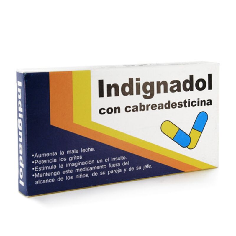 Diablo Goloso Caja De Medicamentos Indignadol 6 diablo goloso caja de medicamentos indignadol 8412345014550