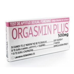Diablo Goloso Orgasmin Plus Caja De Caramelos Femenino 8412345014499