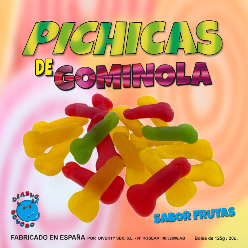 Diablo Goloso Pichitas De Gominola Frutas 4 diablo goloso pichitas de gominola frutas 8412345047718