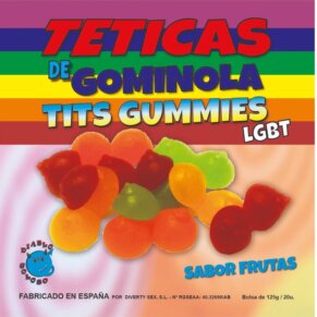 Diablo Goloso Teticas De Gominola Brillo Surtidas Lgtb 8412345049385