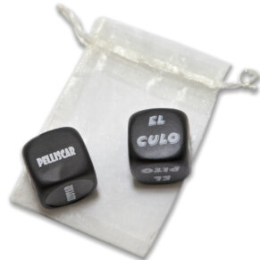 Diablo Picante Bolsa De Juego Con Dado Sado + Dado Partes Del Cuerpo 8412345049958