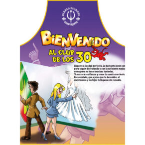 Diablo Picante Delantal 30 Años Texto Español 8412345014093