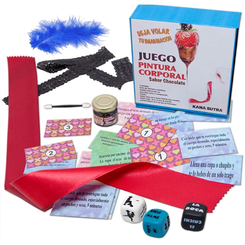 Diablo Picante Juego De Dados Con Pintura Corporal 6 diablo picante juego de dados con pintura corporal 8412345046049