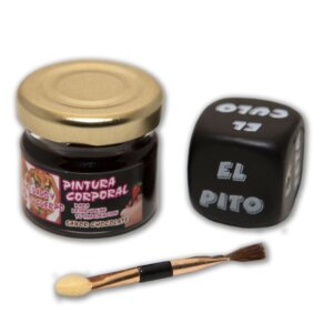 Diablo Picante Pintura De Chocolate Y Dado De Cuerpo 8412345035784